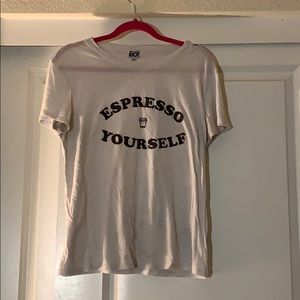 Espresso Yourself tee